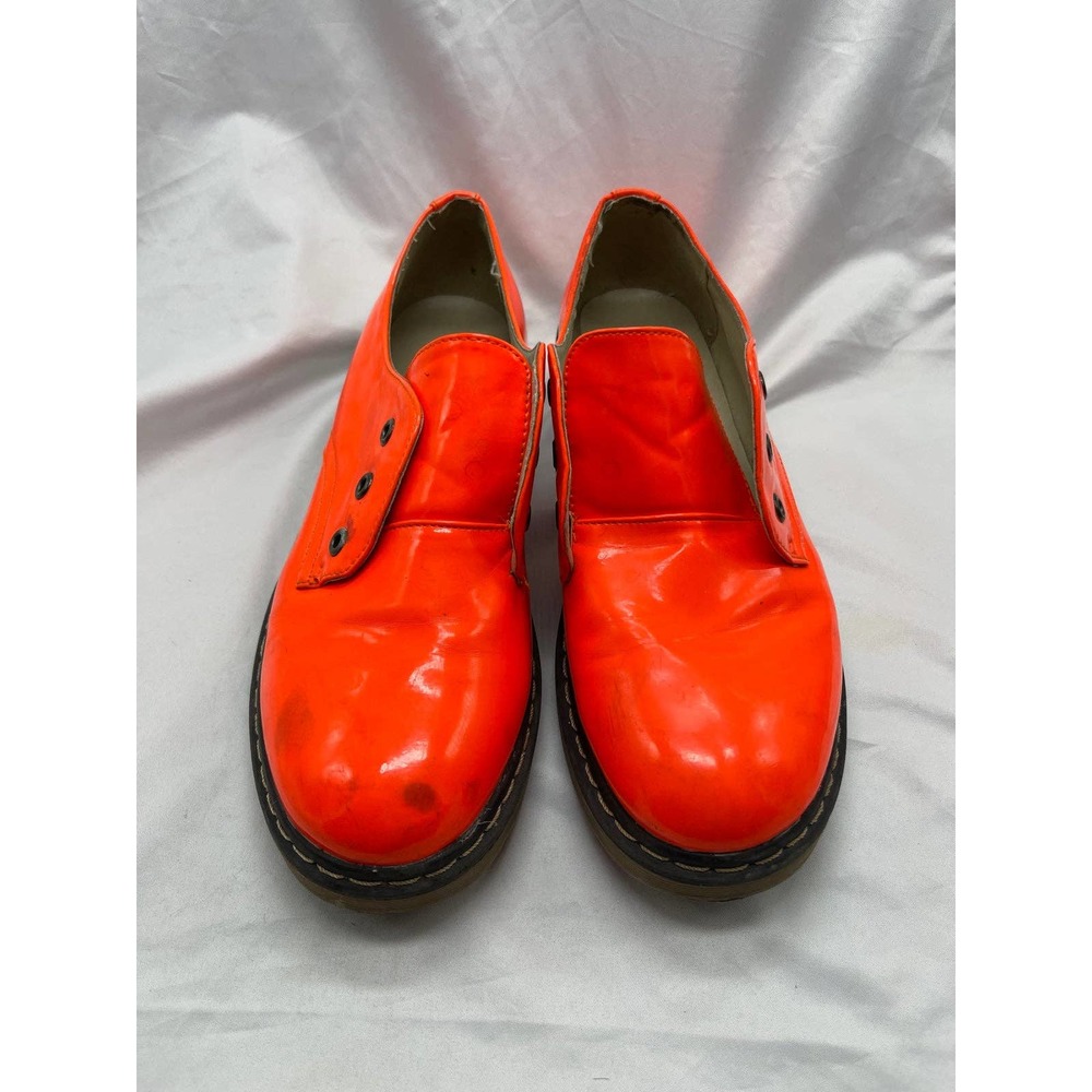 Vintage Shoe brand bright orange Oxford shoes - Picture 2 of 10